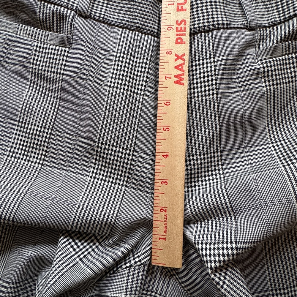 NWT Banana Republic Sloan Curvy Ankle Pants Plaid 8 Tall Career Office - Picture 12 of 15